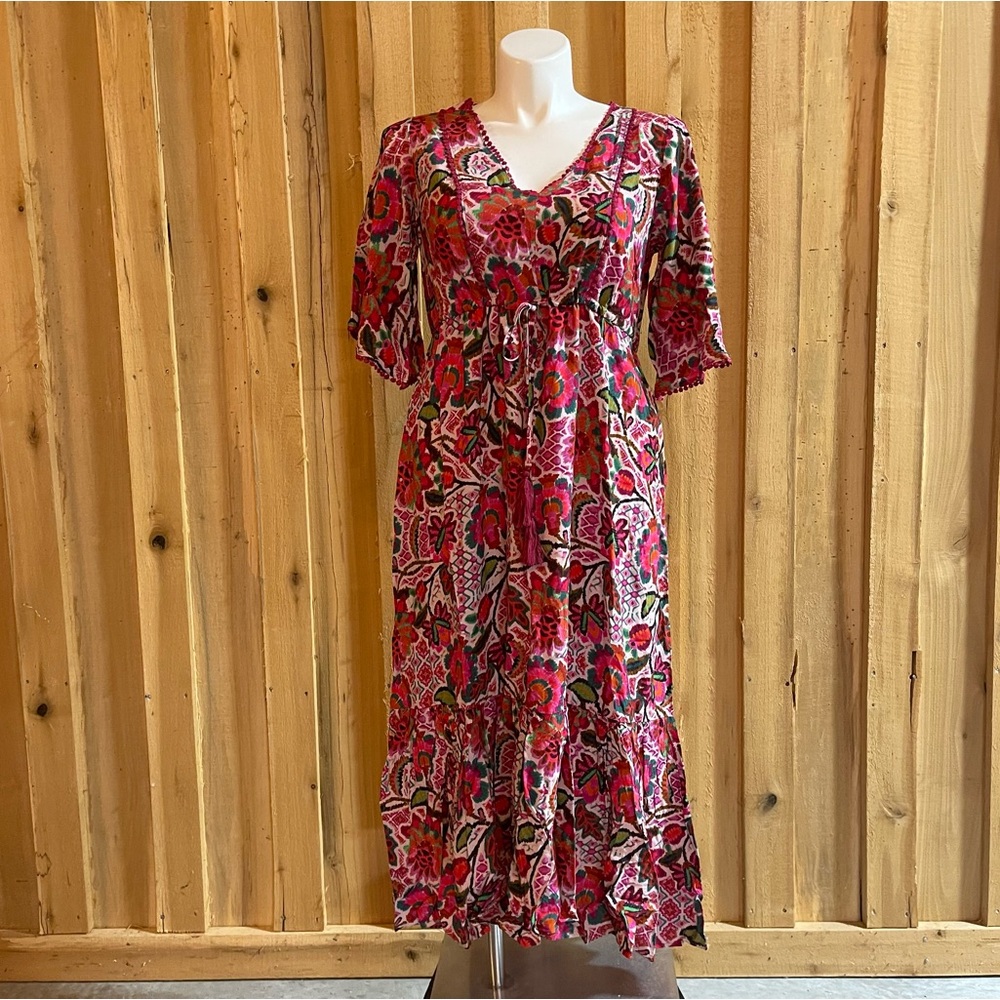 Avenue Women’s Plus Size Boho Maxi Dress NWT Size 14 “Dress Utopia”